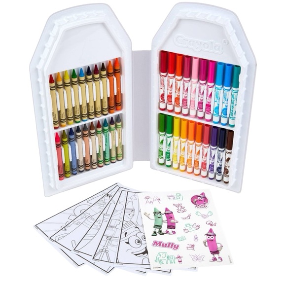 Crayola Mully Limited Edition Art Case and Set 60+ Pieces - Picture 4 of 10